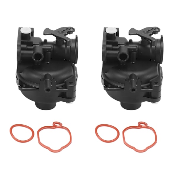 2x Forgasser til Briggs Stratton 300e 450e 500e 550e 575e 600e Forgassermotor 591160