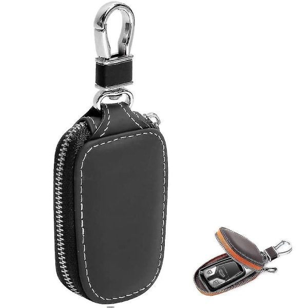 Car Key Case Holder Leather Car Key Chain Bag Car Remote Key Fob