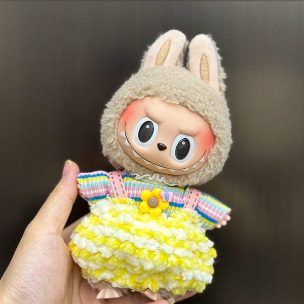[HH]Labubu Kläder Variation av Stilar Byxor Kjol Hatt Rem Byxor Tillverkare s Hög Kvalitet Macaron Monster POPmart Labubu 7