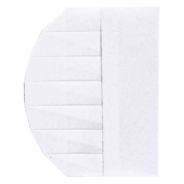 HA-Kockmössor 20-pack Engångs Kockmössor Vita Kockmössor 23cm