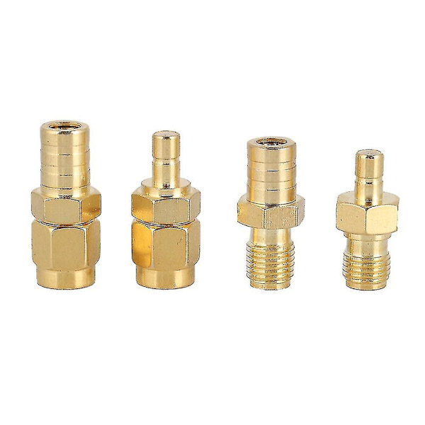 4 typer RF-adaptere Sma-adapter til Smb-stik RF-konverter sæt til Dab bilradioantenne