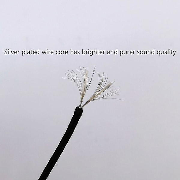 Hovedtelefon 4,4 mm afbalanceret kabel DIY-kabel til HD580 HD600 HD650 HD660S hovedtelefonopgraderingskabel