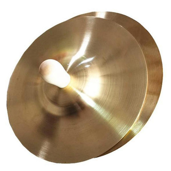 9cm håndpercussion kobbercymbaler børn musikinstrument undervisningslegetøj messing