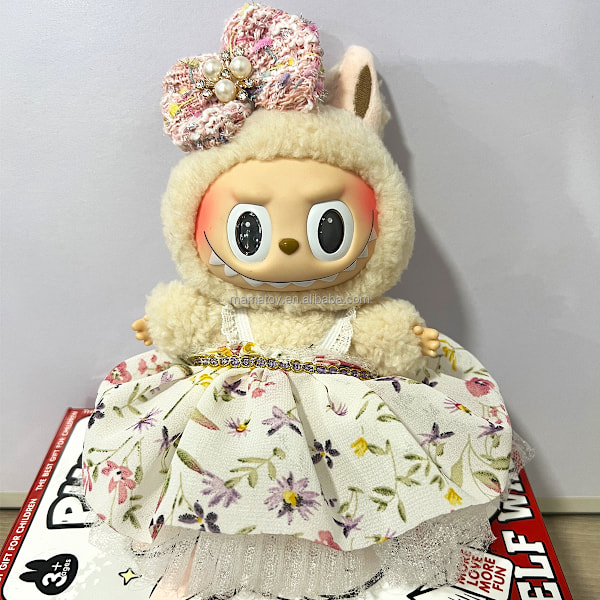 [HH]Labubu Kläder Variation av Stilar Byxor Kjol Hatt Rem Byxor Tillverkare Hög Kvalitet Dolls not included Labu - 24
