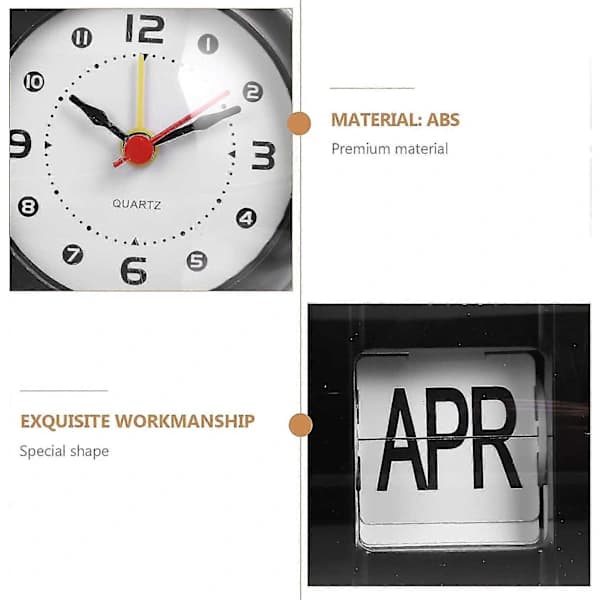 Manuell evighetskalender kapselklocka manuell vändkalender klocka väckarklocka []