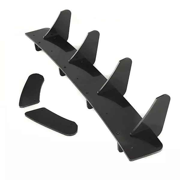Bilstøtfangerleppe Diffuser Spoiler Splitter for Golf 7