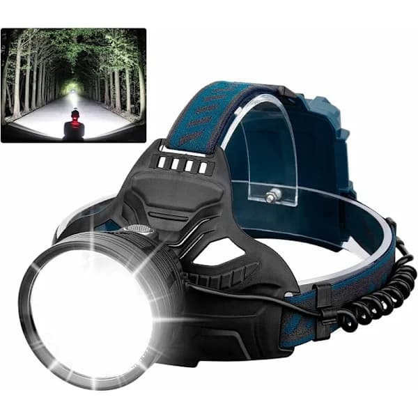 HA~Ladattava LED-otsalamppu aikuisille USB Ladattava[CO]