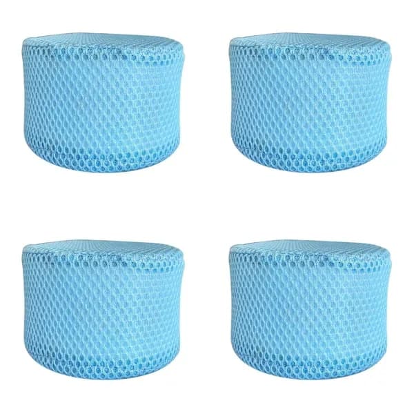 4-pack skyddsnät kompatibla med Mspa Spa-filter, endast nät C-maskpåse