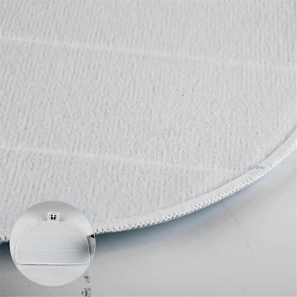 6-pak moppepuder til Leifheit Clean Tenso Power 2.0 dampmoppe, mikrofiber dampmoppe erstatning, S []