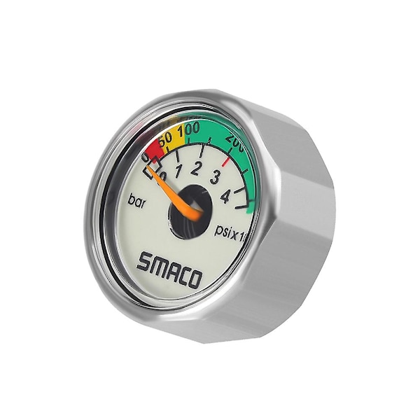 Smaco M10 Mini Syre Flaska Dykning Utrustning Tryckmätare