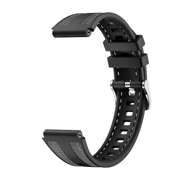 Kompatibel med Huawei Watch GT 5 41mm Nylon Silikone Urrem Sort