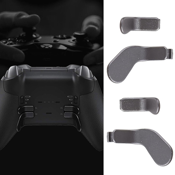 4 stk. sorte knap-padler til Xbox-one Elite 2-controller-tilbehør