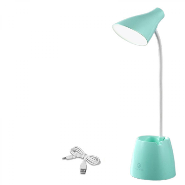 Svanhals Organizer iPad-ställ eller bokställ skrivbordslampa, Grön