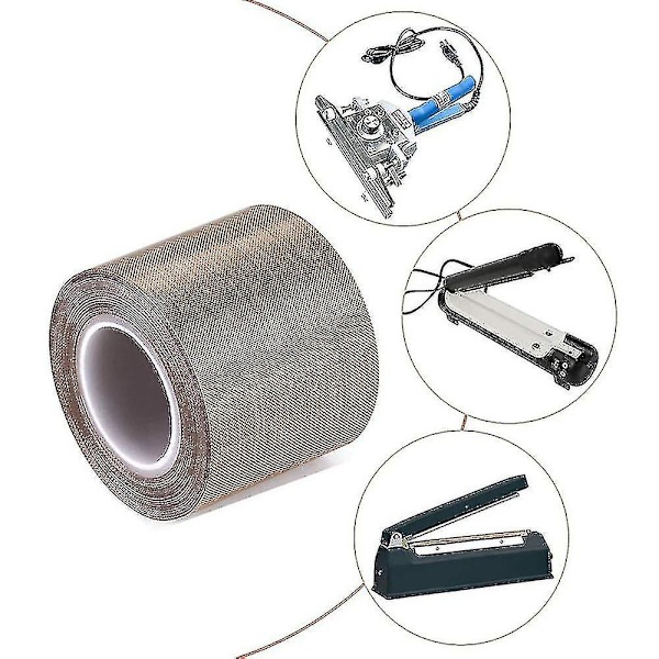 PTFE-teippi/PTFE-teippi tyhjiöpakkauskoneelle, käsi- ja impulssihitsaajille (2 tuumaa x 33 jalkaa) lin