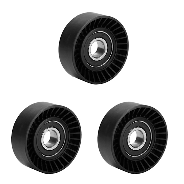 3x hihnapyörän kiristinrulla V-urainen ohjain E46 E39 E38 E36 E53 11281433571