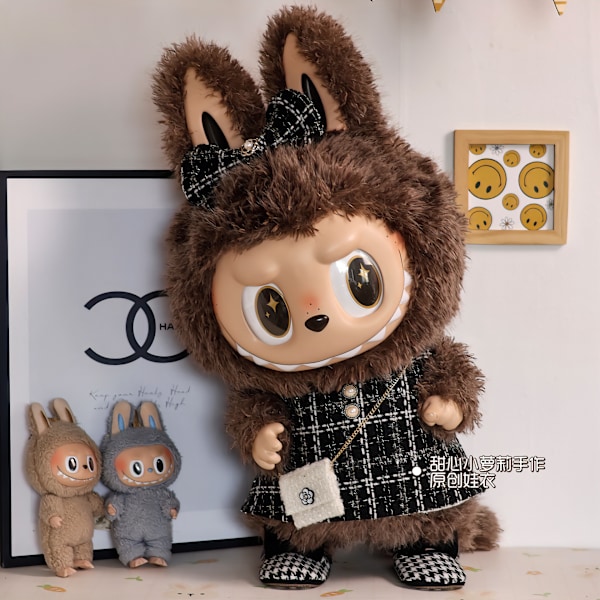 [HH] Zimomo 58cm Kläder Labubu Docka Kläder Popmart Zimomo Labubu Stor Storlek Designer Kläder Endast 58cm LLV clothes only
