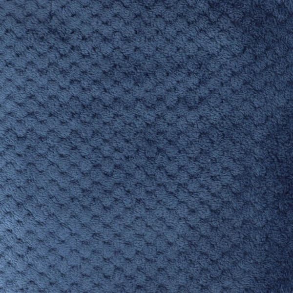 Filt 150X200cm - Sengetæppe Sofatæppe Blødt Tæppe - Fluffy og Blødt - Polyester Marineblå Navy blue