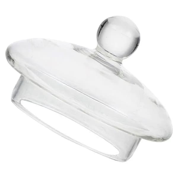 Glas Tekande Låg Transparent Tekande Låg Erstatningslåg Tekande Låg