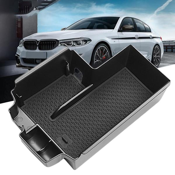 Bil Central Armrest Box Til 5 Serie G30 G31 2020 2021 Center Console Organizer Opbevaring Rydning