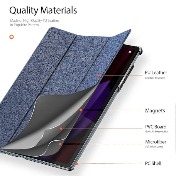 HA~Kompatibel med Lenovo Yoga Tab Plus Surfplattefodral