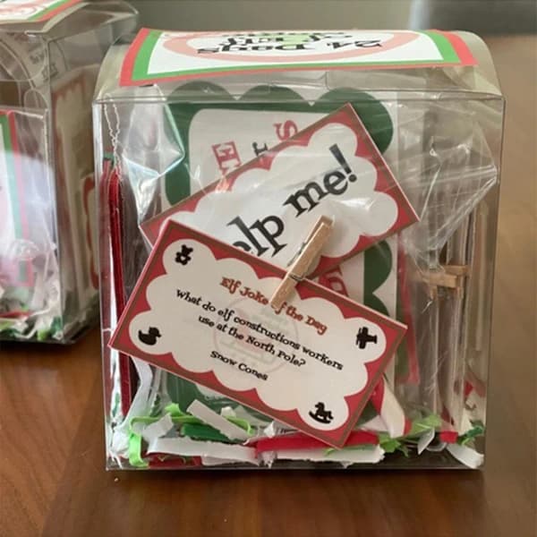 24-dagars Jul-Elf Adventskalender Presentförpackning för Barn
