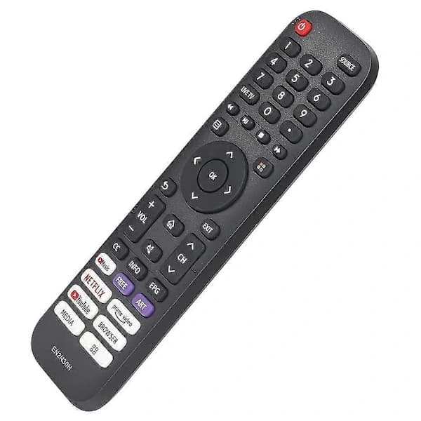 HA-Typ A EN2N30H ABS-plastfjernkontroll for Hisense TV-erstatningsfjernkontroll