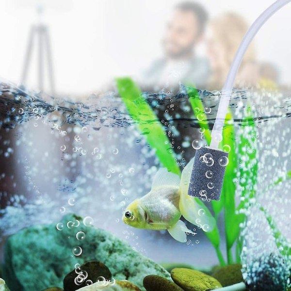 Akvaarion ilmapumppu, erittäin hiljainen akvaarion kalatankin happipumppu, korkea hyötysuhde, energiansäästö, Plug And Play