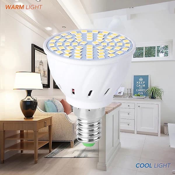 HA-110V 220V LED-kasvilamppu E14 MR16 GU10 E27 Täyden spektrin kasvilamput E14