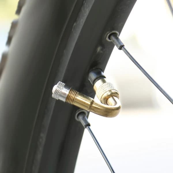 45/90/135 Graders Ventilförlängare Däckventilsförlängare Cykeldäckpumpadapter 6st