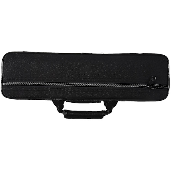 Nylon Polstret Fløyteveske Bæreveske Deksel Skulderstropp 39x7x11cm Svart