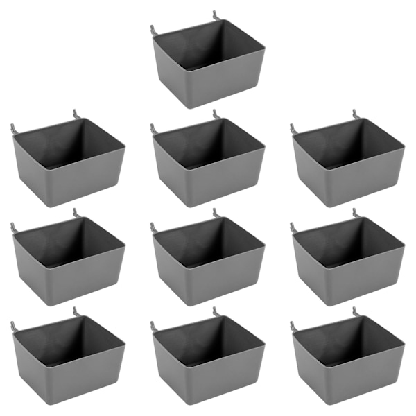 10pcs Pegboard Box, Pegboard Bin Kit, Pegboard Basket Storage Organizer, Pegboard Accessories Parts