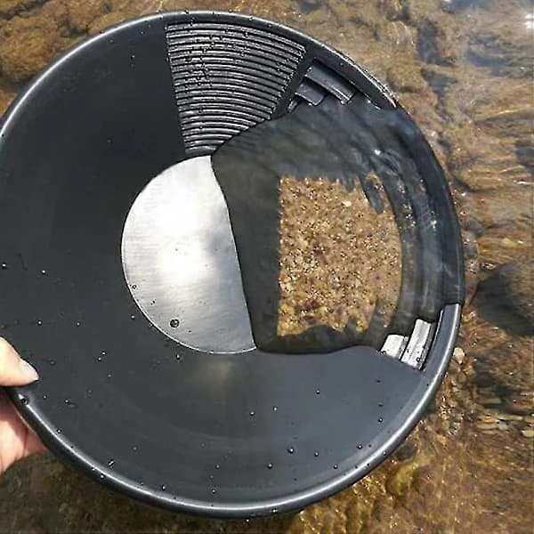 2 stk Plast Gullvaskebasseng Mudring Prospektering For Sand Gullvasking Gullvaskeutstyr