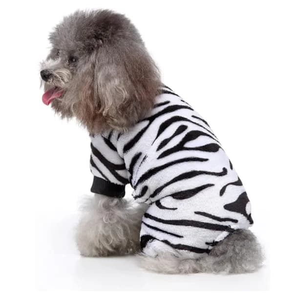 2 Dele Blandede Kæledyrs Pyjamas Vinter Hund Varm Fire Ben Kæledyrs Plys Vintertøj s