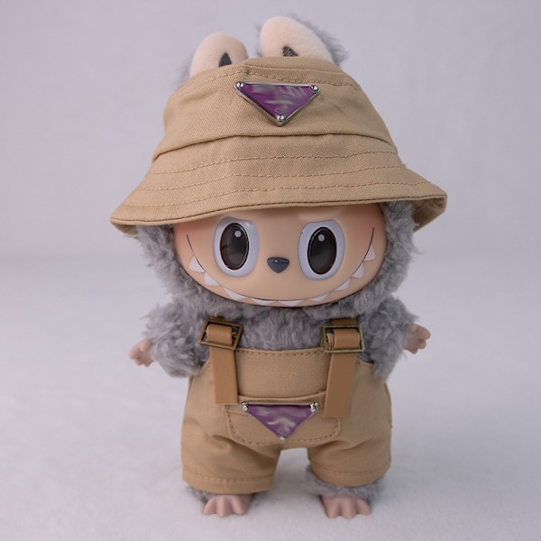 [HH] Labubu Dockkläder Labubu Designerkläder Overall Klädset Labubu Kläder och Tillbehör Suitable for 15/17 cm 4