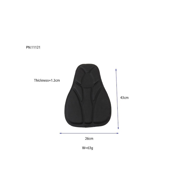 Scuba Diving Backplate Pad Profesjonell Myk Dykking Bcd Ryggpute Bcd Sele Ryggplate Pude A
