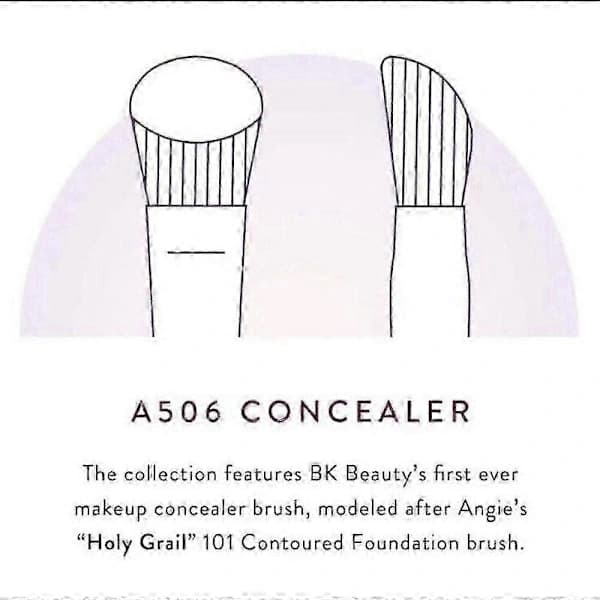 Sminkebørster Angie Hot & Flashy A506 Concealer Flashy A506 Concealer