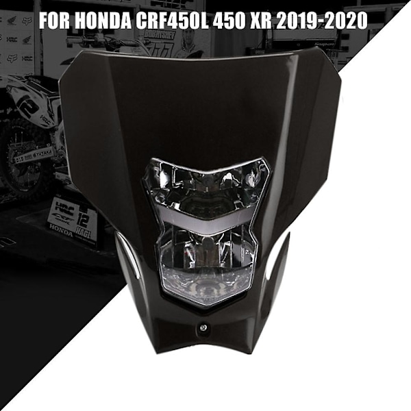 12v 35w Universal Motorcykel Forlygte Halogenpære Til Crf450l Crf450xr 2019 2020