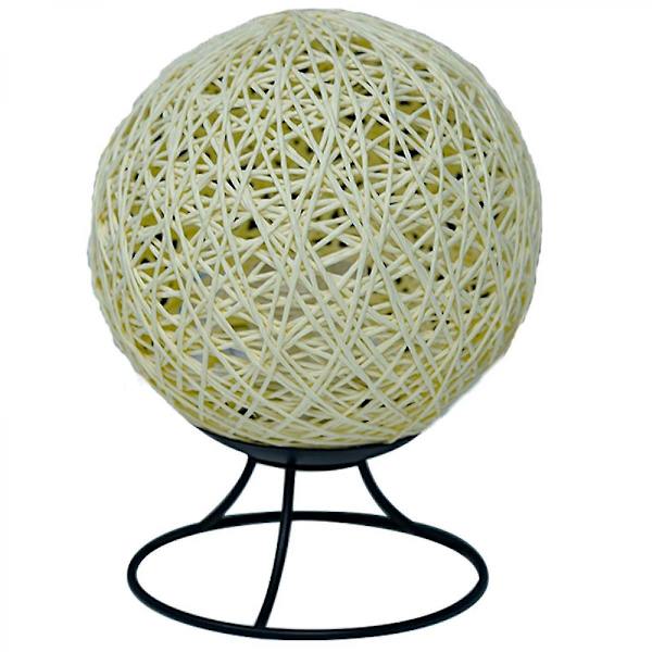 Rattan Ball Månelys Romantisk Nattlys, Kreativ Ins S