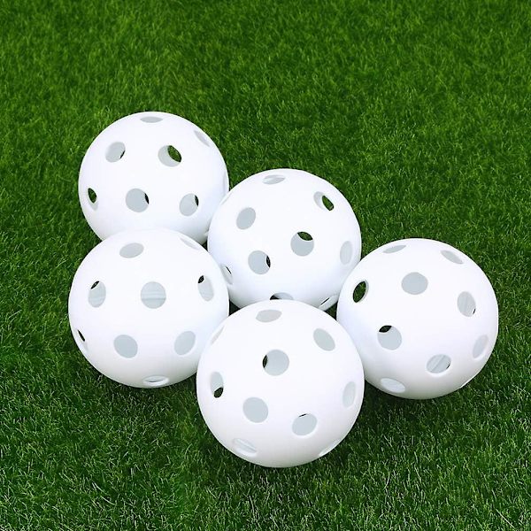 22 kpl harjoitusgolfpalloa, rajoitettu lentogolfharjoituspallo, ontto golfpallosetti sisä- ja ulkotiloihin (keltainen)
