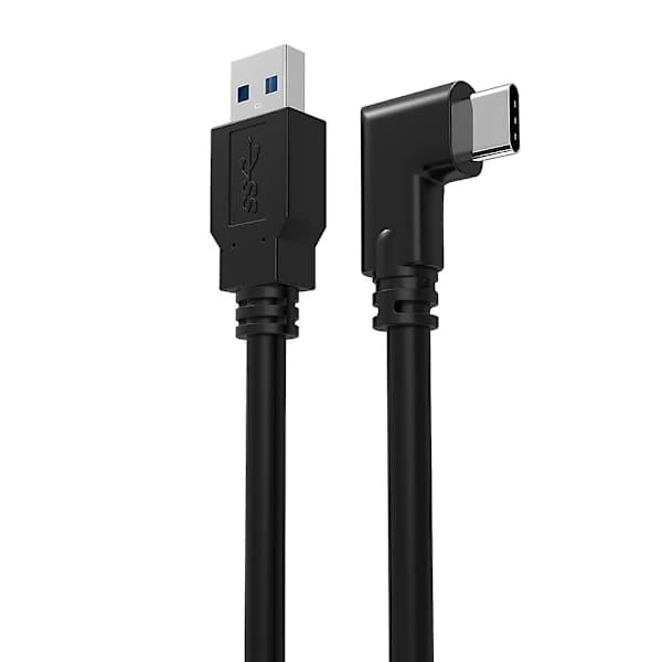 USB 3.2 Type A til C Kompatibel Quest 2 Link Kabel PC Link Skjøteledning 3 M