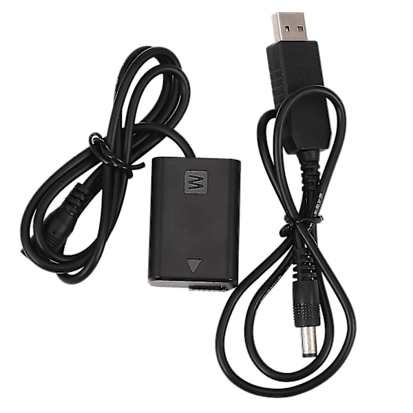 Np-fw50 Dummy Batteri W/dc Power Bank (5v 2a) Usb Adapter Til A7r, A7, A7s, A7s Ii, A5000, A5100, A (haoyi
