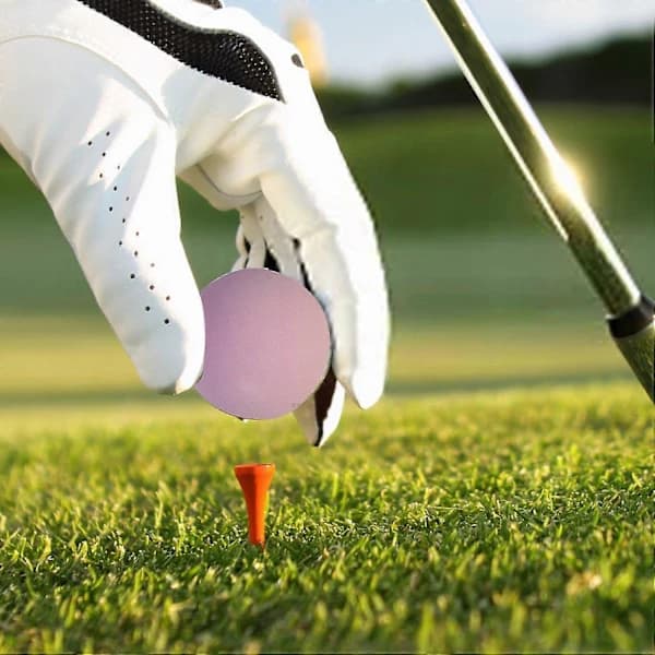HA~5 stk. Golføvelsesbolde 7,5 cm farverige EVA-skumgolfbolde Bløde lette boldlegetøj til børn Reali Lake Blue