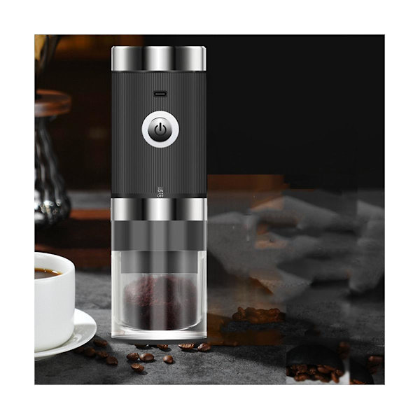 Bærbar kaffekvern elektrisk USB oppladbar hjemmekvern blandere profesjonell justerbar kaffebønne