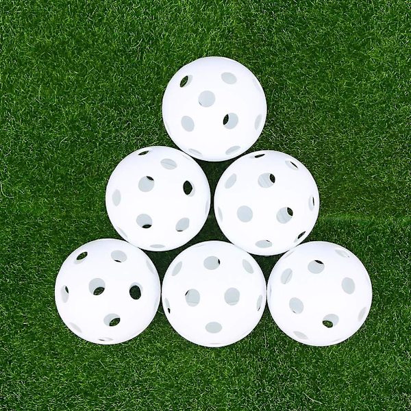 22 kpl harjoitusgolfpalloa, rajoitettu lentogolfharjoituspallo, ontto golfpallosetti sisä- ja ulkotiloihin (keltainen)