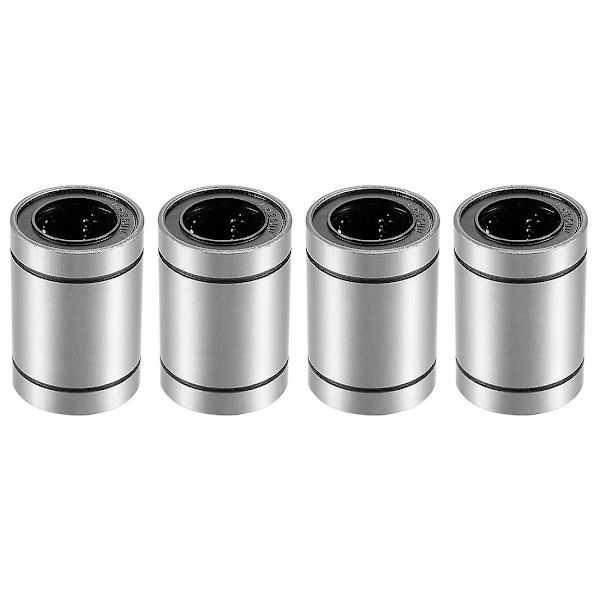 Linear Ball Bearings, 25mm Bore Dia, 40mm Od, 59mm Length (lm25uu Pack Of 4)