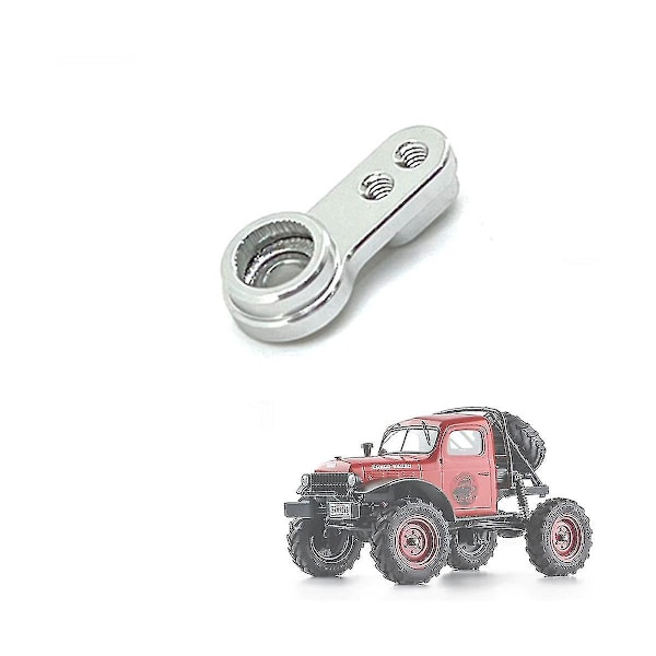 Metal Servo Arm Servo Horn Fms Fcx24 1/24 Rc Crawler Auto Päivitys Osia Vara Osia,hopea