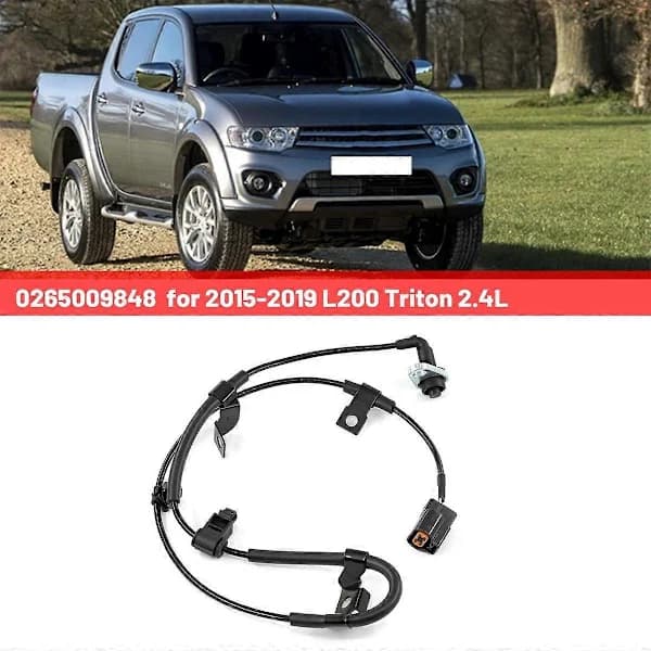0265009848 Hastighetssensor ABS-sensor for venstre bakhjul for 2015-2019 L200 Triton 2.4L