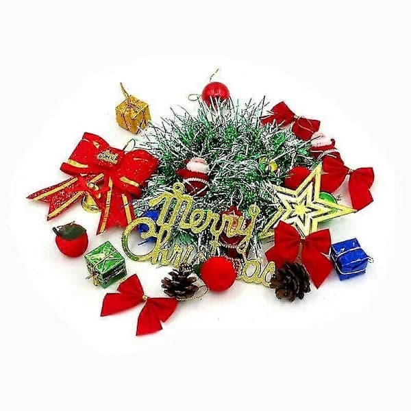 Mini Kunstig Juletre Borddekorasjon med LED-lys BD