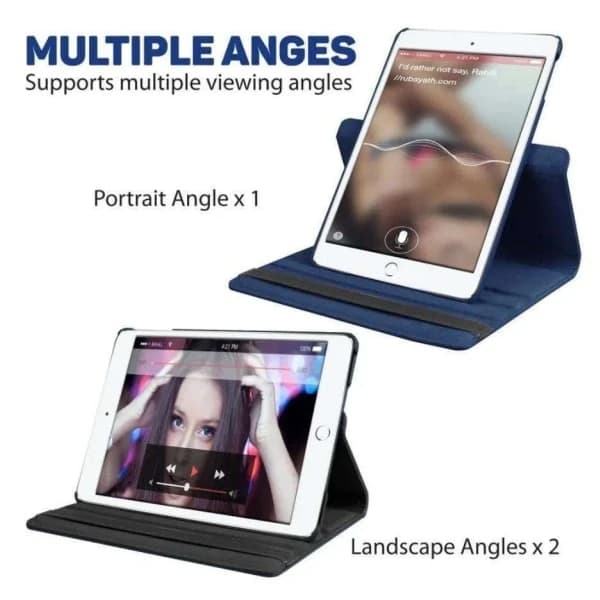 HA-iPad Air 2-etui - Sort iPad Air 1/2 & iPad 9.7 Gen5/Gen6 Sort