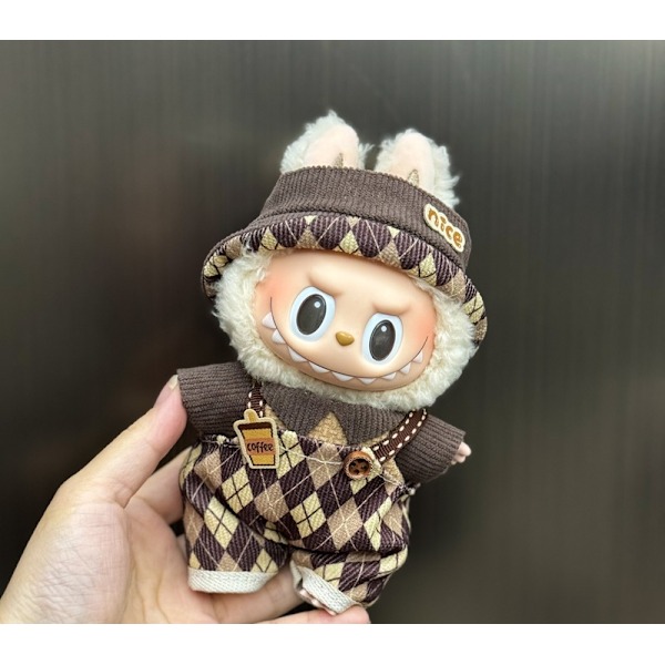 [HH] Söpöt Labubued-nuken vaatteet sarjakuva-animehahmo koriste kangas neulepusero lelu kangas värikäs puku sarja sarjakuva mekko pic 7